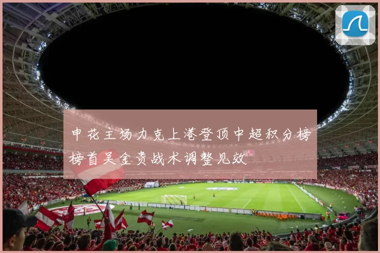 申花主场力克上港登顶中超积分榜榜首吴金贵战术调整见效